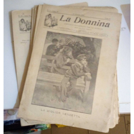 La Donnina. Periodico per e bambine. Numeri dal 2 al 24 del 1904.