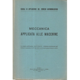 Meccanica applicata alle macchine