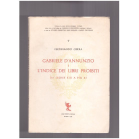 Gabriele D'Annunzio e l'indice dei libri proibiti da Leone XIII a Pio IXLibrisaggi