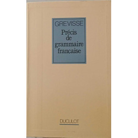 Prècis de grammaire francaise.