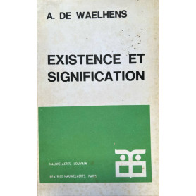 Existence et signification