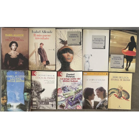 Lotto di 10 libri di narrativa dell'editore Feltrinelli. Vedi descrizioneLibrisaggi