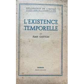 L'existence temporelle