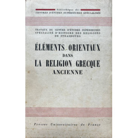 Elements orientaux dans la religion grecque ancienneLibrisaggi