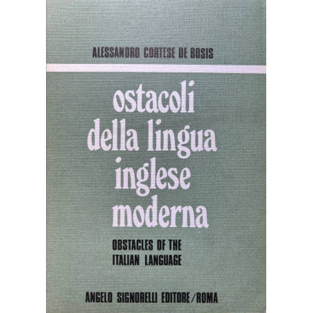 Ostacoli della lingua inglese moderna