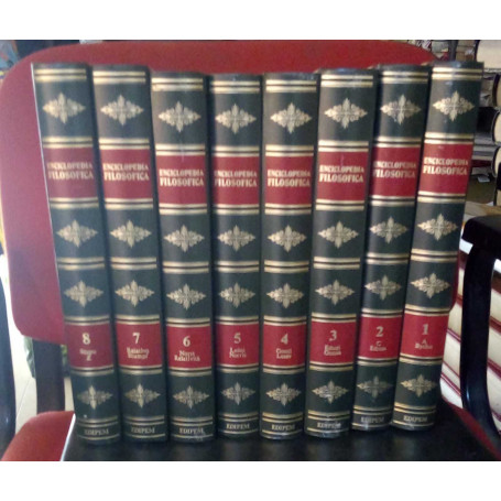 Enciclopedia Filosofica. Otto volumi opera completa.