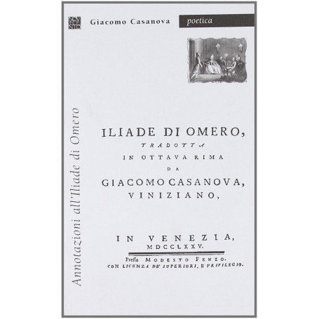 Annotazioni all'Iliade di Omero