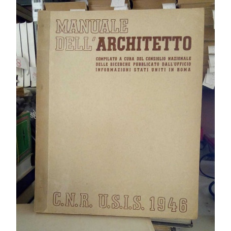 Manuale dell'architetto.