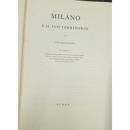 Milano e il suo territorio