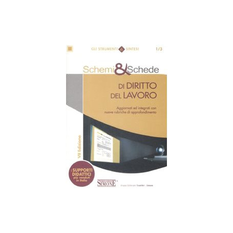 Schemi & schede di diritto del lavoro