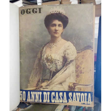 OGGI. Supplemento al n. 24 del 14 Giugno 1951. 50 anni di Casa Savoia.