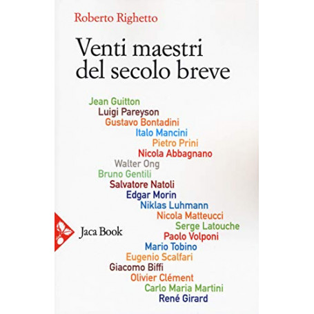 Venti maestri del secolo breve