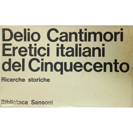 Eretici italiani del Cinquecento