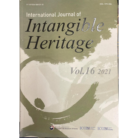 international journal of intangible heritage vol. 16