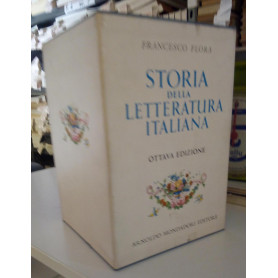 Storia della letteratura italiana. 5 volumi con cofanetto.