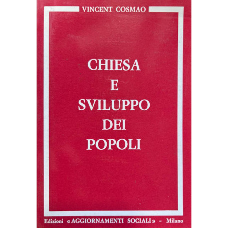 Chiesa e sviluppo dei popoli