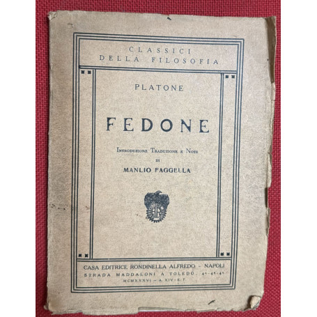 classici della filosofia platone fedone