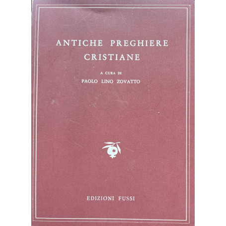 Antiche preghiere cristiane