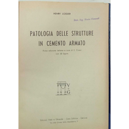 Patologia delle strutture in cemento armato