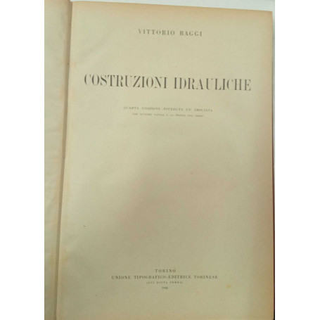 Costruzioni idrauliche