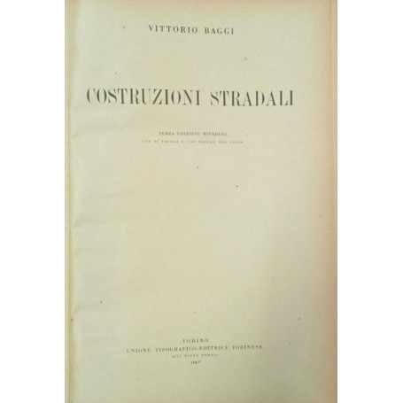 Costruzioni stradali