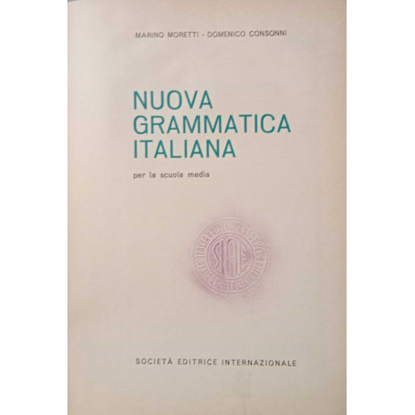 Nuova grammatica italiana.