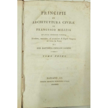 Principii di architettura civile (tomo pimo)