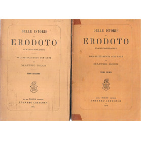 Delle istorie di Erodoto d'Alicarnasso. Volume 1-2 ed indice generale