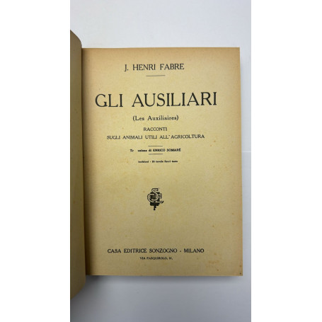 Gli ausiliari (Les Auxiliaires)