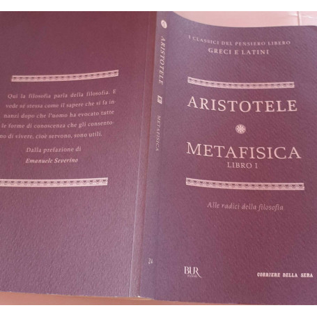 Metafisica. Libro 1