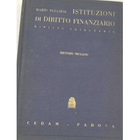 Istituzioni di diritto finanziario. Diritto tributario