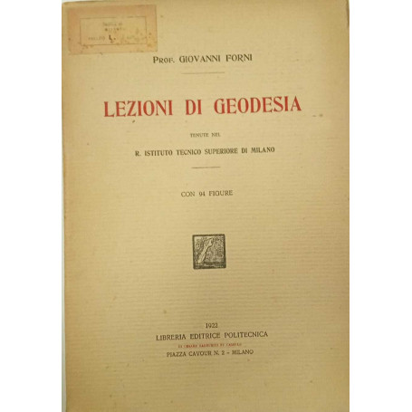 Lezioni di geodesia