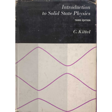 Introduction to solid state physics