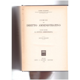 Corso di diritto amministrativo Volume II La giustizia amministrativa