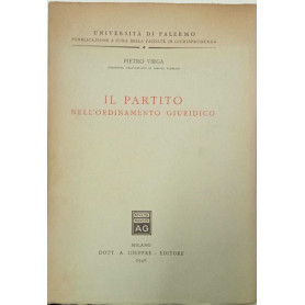 Il partito nell'ordinamento giuridico