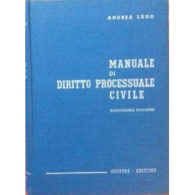 Manuale di diritto processuale civile