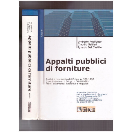 Appalti pubblici di forniture