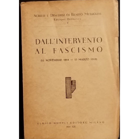 Dall'intervento al fascismo (15 novembre - 23 marzo 1919)