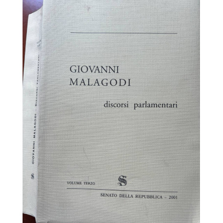 Discorsi parlamentari. Volume terzo