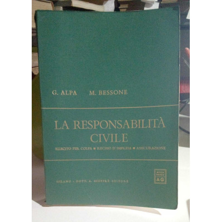 La responsabilità civile.