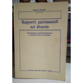 Rapporti patrimoniali nel divorzio.