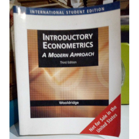 Introductory Econometrics: A Modern Approach