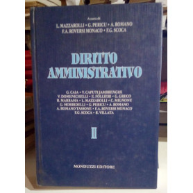 Diritto Amministrativo vol.II°.