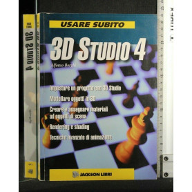 Usare subito 3D Studio 4.