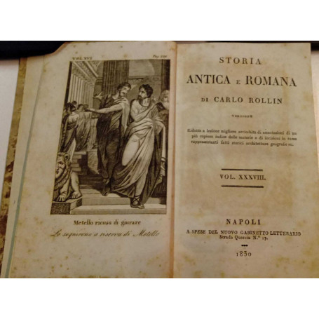 Storia antica e romana (vol.XXXVIII) Cimbri e teutoni popoli della Germania. Mario appresta ogni cosa per la sua partenza.