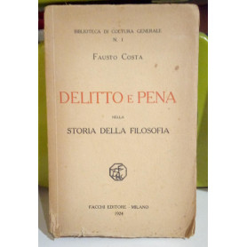 Delitto e Pena nella storia della filosofia.