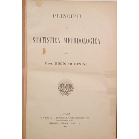 Principii di statistica metodologica