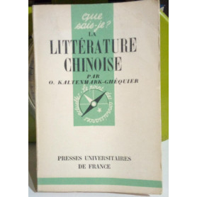 La littérature chinoise.