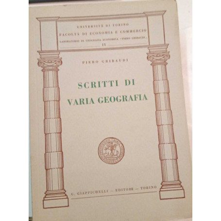 Scritti di varia geografia