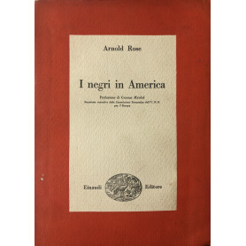 I negri in America.Librisaggi